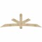 Ekena Millwork Alberta Rough Sawn Timber Gable Bracket, Douglas Fir, 96"W x 32"H x 6"D x 6"F, 8/12 Pitch GBW096X32X0606ALB00RDF - alternate 1